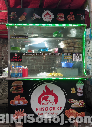 Food Cart for Sale with Full Accessories